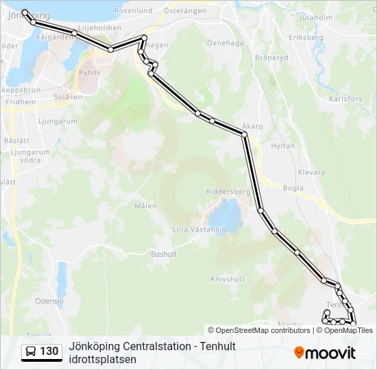 130  Line Map