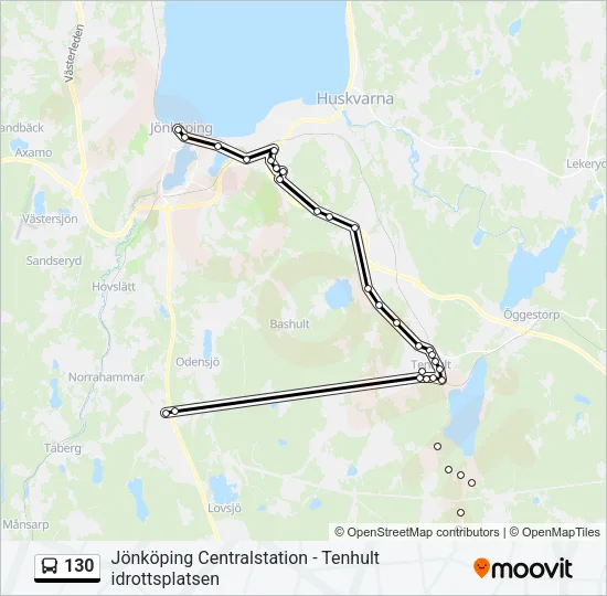 130  Line Map