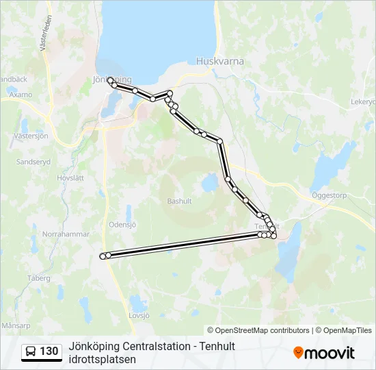 130  Line Map