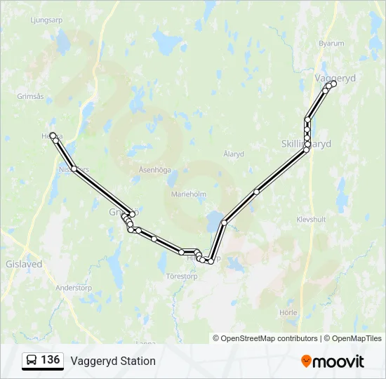136  Line Map