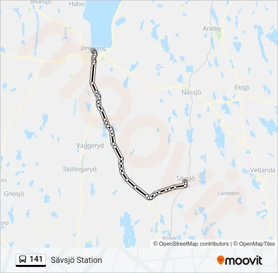 141  Line Map