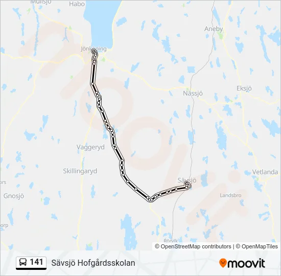 141  Line Map