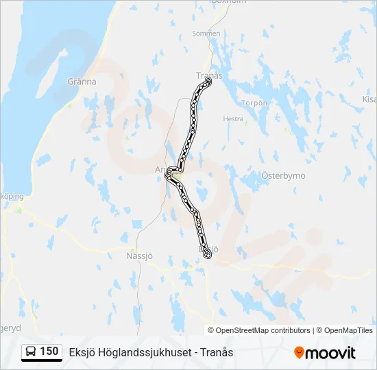 150  Line Map