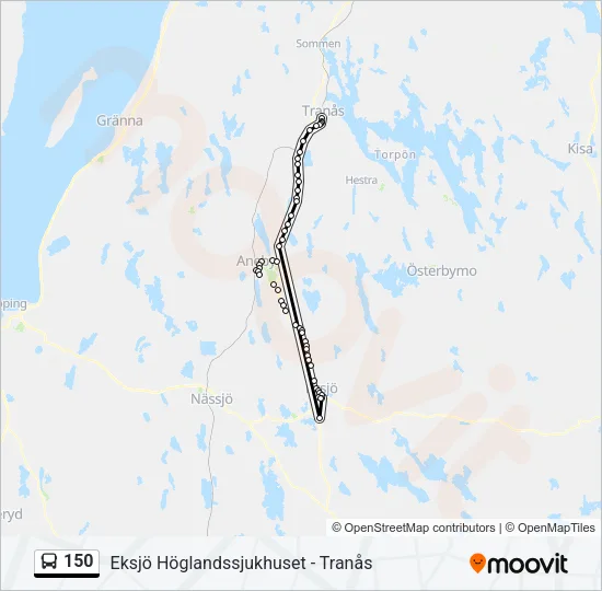 150  Line Map