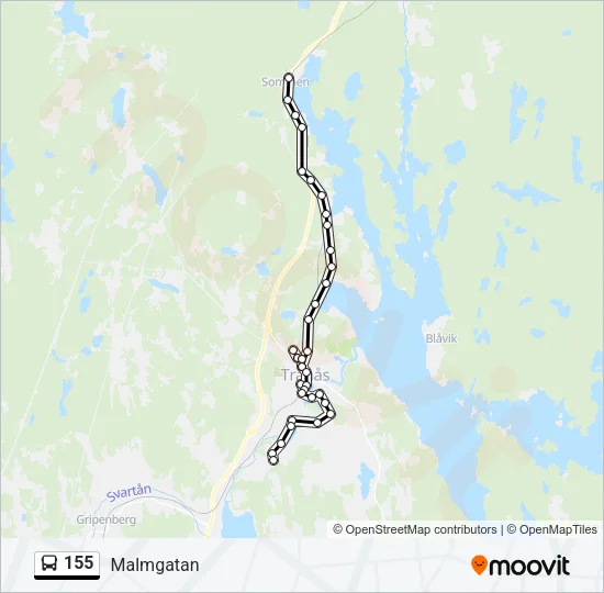155  Line Map