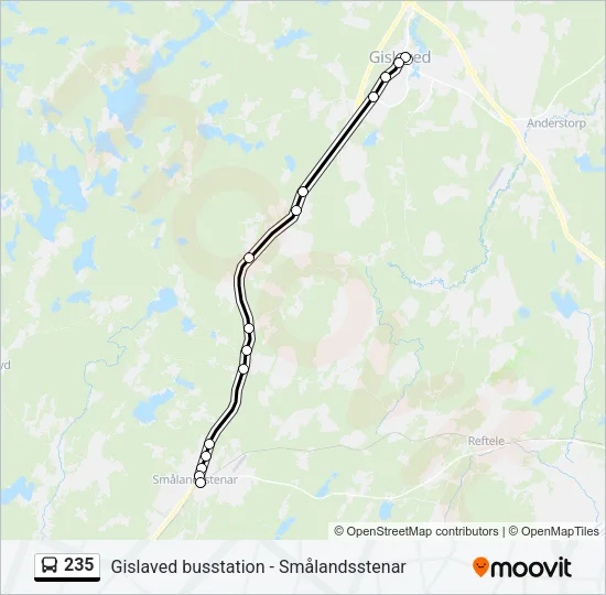 235  Line Map