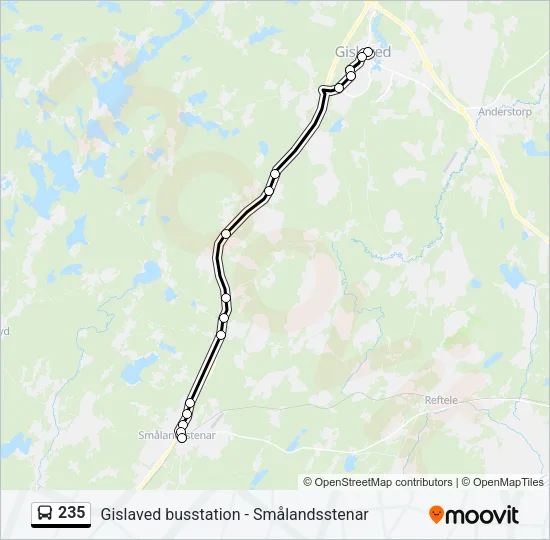 235  Line Map
