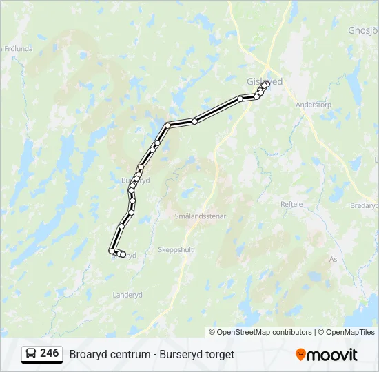 246  Line Map