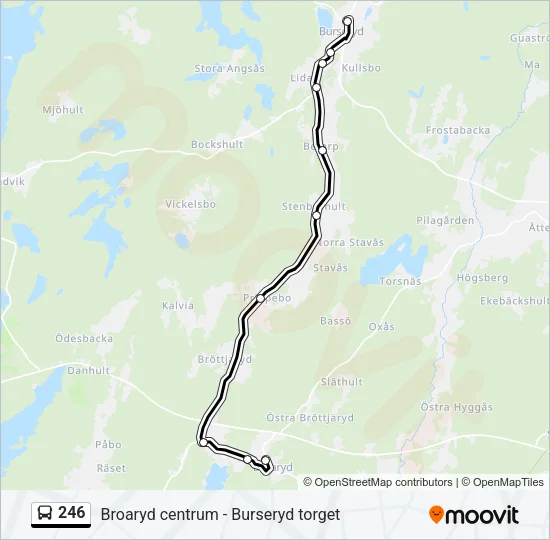 246  Line Map