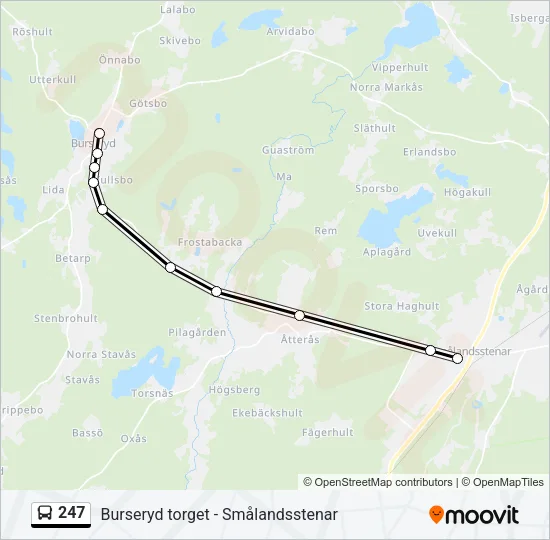 247  Line Map
