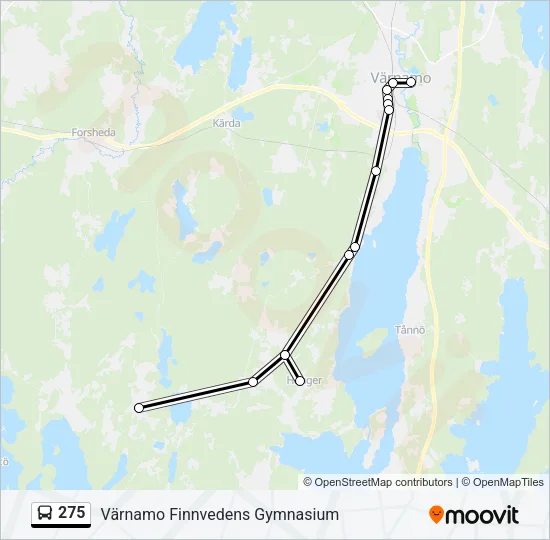 275  Line Map