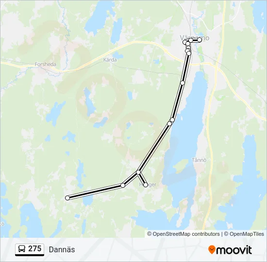 275  Line Map