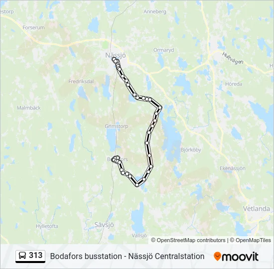 313  Line Map