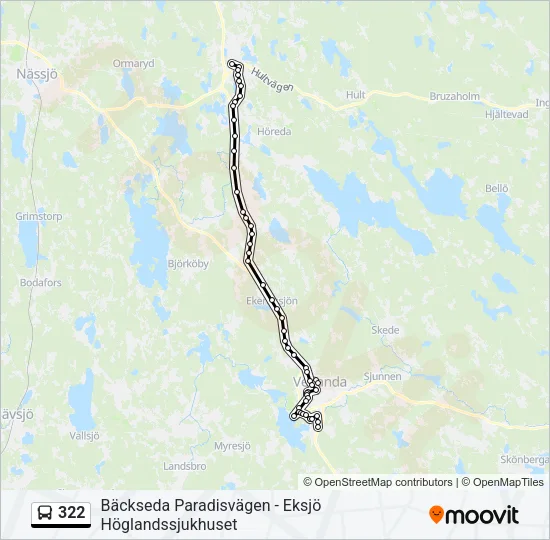 322  Line Map