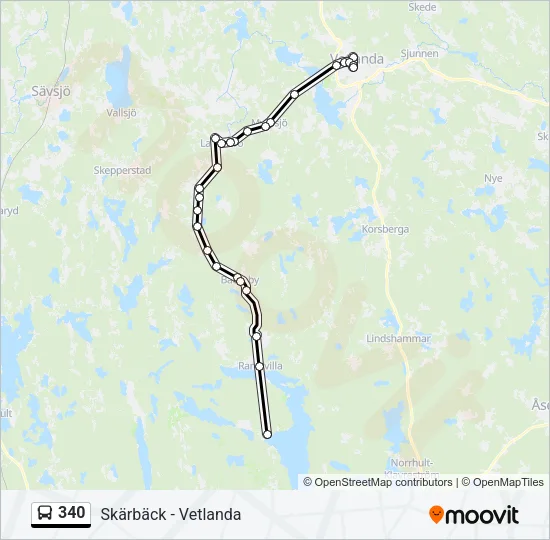 340  Line Map