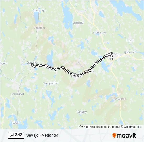 342  Line Map