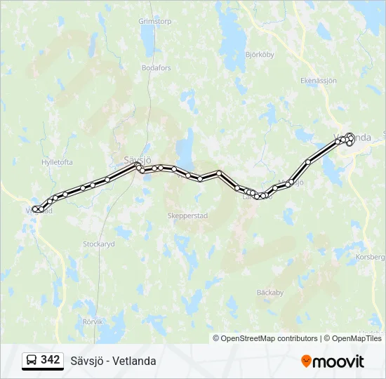 342  Line Map
