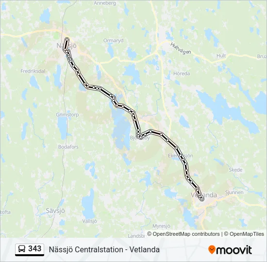 343  Line Map