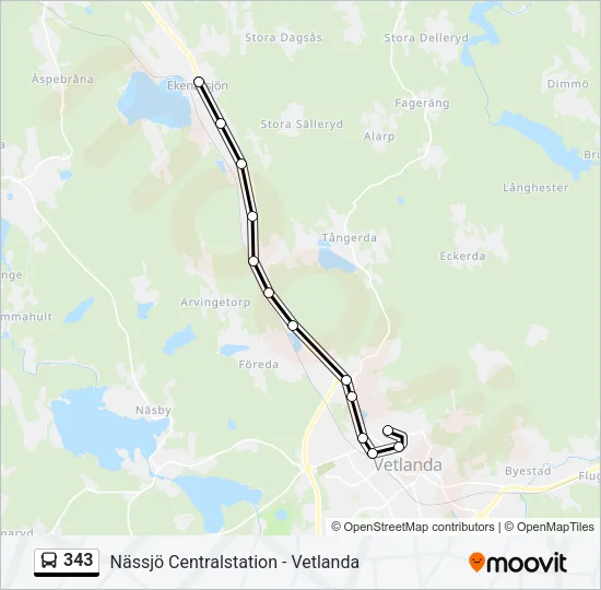 343  Line Map