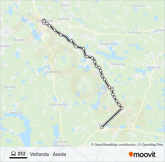 352  Line Map