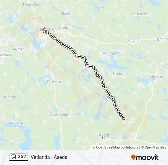 352  Line Map