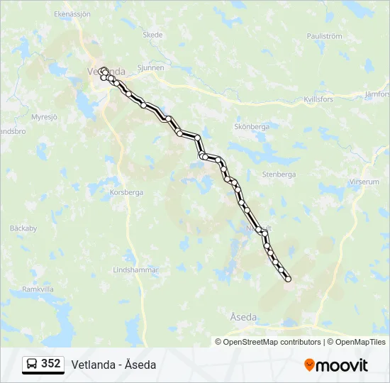 352  Line Map
