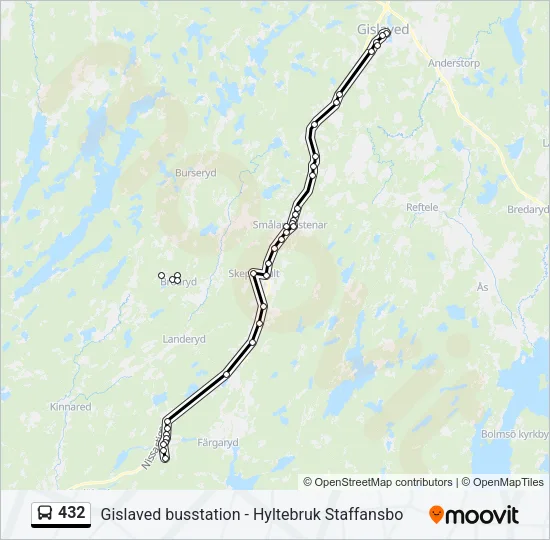 432  Line Map