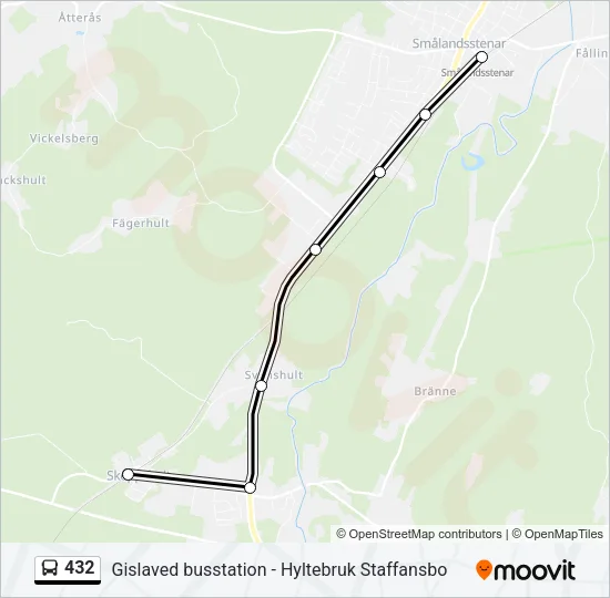 432  Line Map