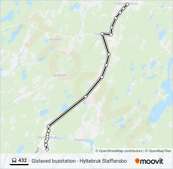 432  Line Map