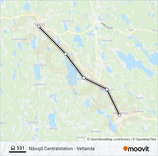 531  Line Map
