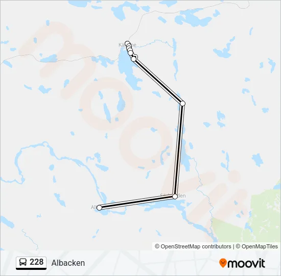 228 Bus Line Map