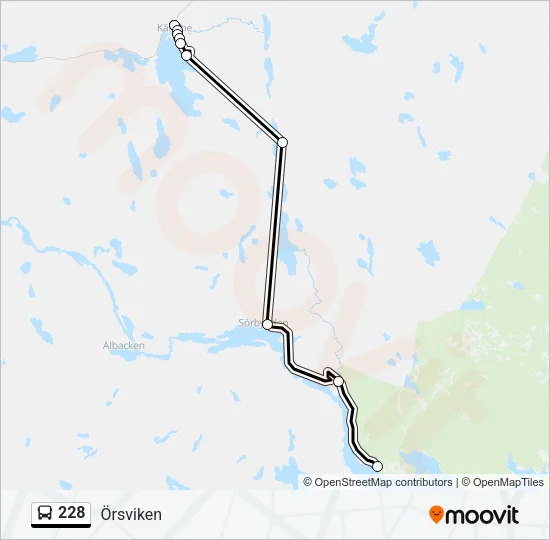 228 Bus Line Map