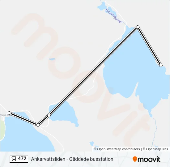 472 Bus Line Map