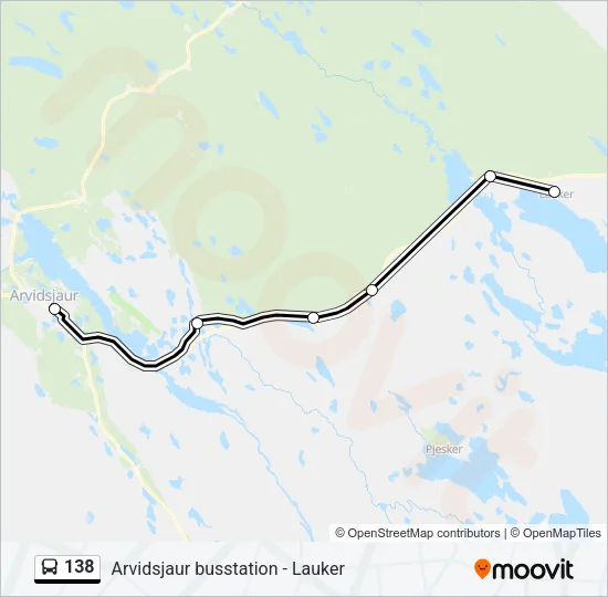 138 Bus Line Map