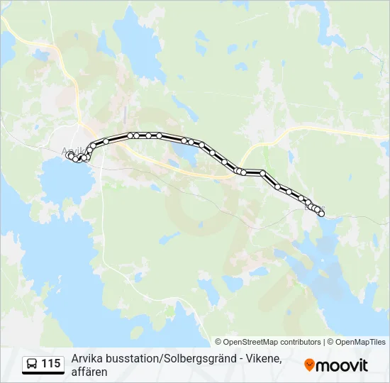 115  Line Map