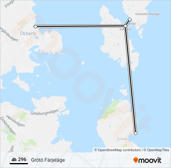 296 ferry Line Map
