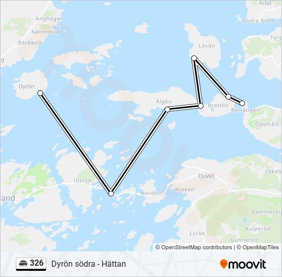 326 ferry Line Map