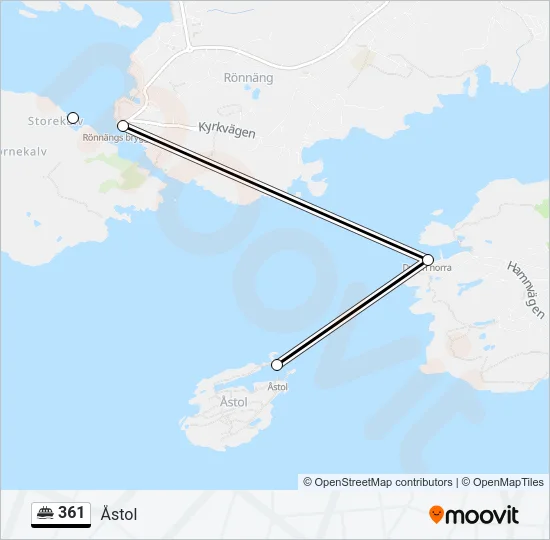 361 Ferry Line Map