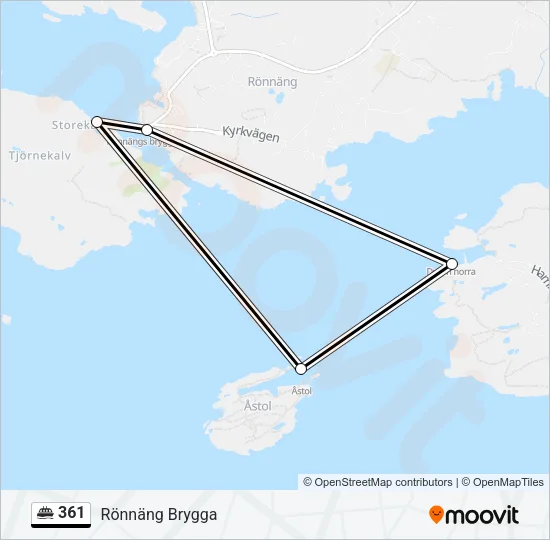 361 Ferry Line Map