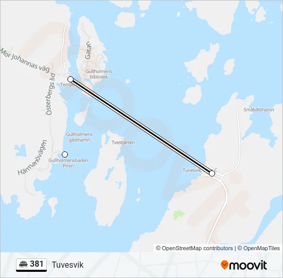 381 Ferry Line Map