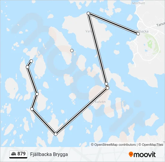 879 Ferry Line Map