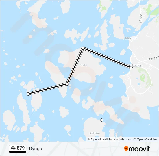 879 Ferry Line Map
