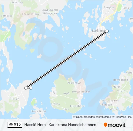 916 Ferry Line Map