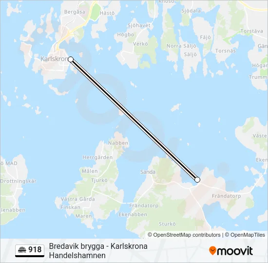 918 Ferry Line Map