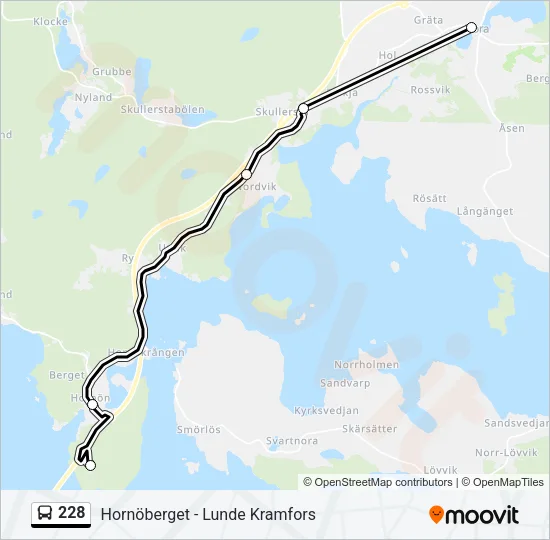 228 Bus Line Map