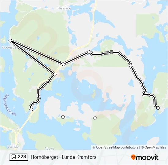 228 Bus Line Map