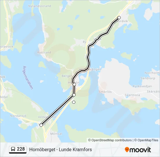 228 Bus Line Map