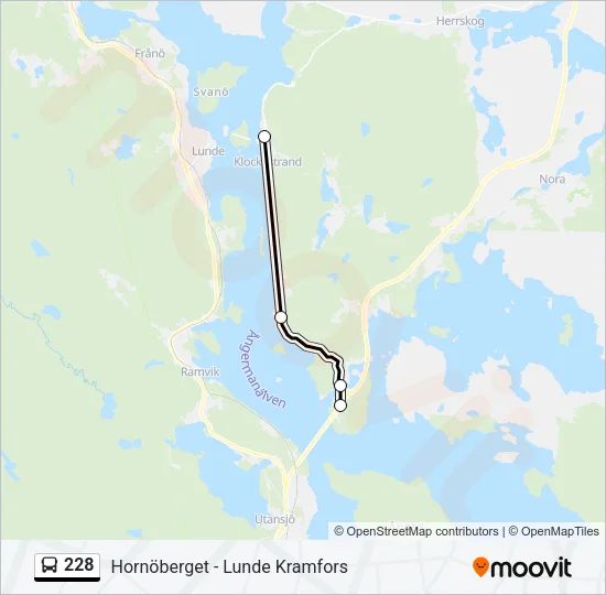 228 Bus Line Map