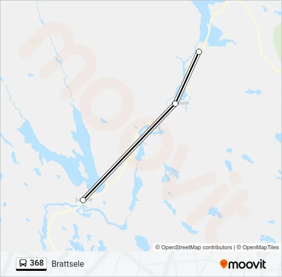 368 Bus Line Map