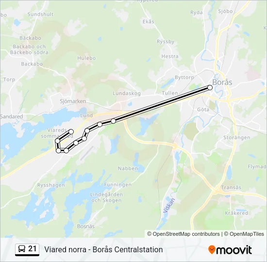21  Line Map